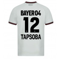 Fotbalové Dres Bayer Leverkusen Edmond Tapsoba #12 Venkovní 2023-24 Krátký Rukáv